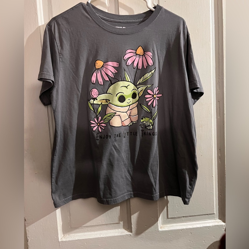 T-shirt- Mandalorian Grogu Star Wars- Teens  2x
